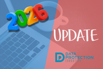 graphic showing 2026 update in bright colours with a keyboard in the background 